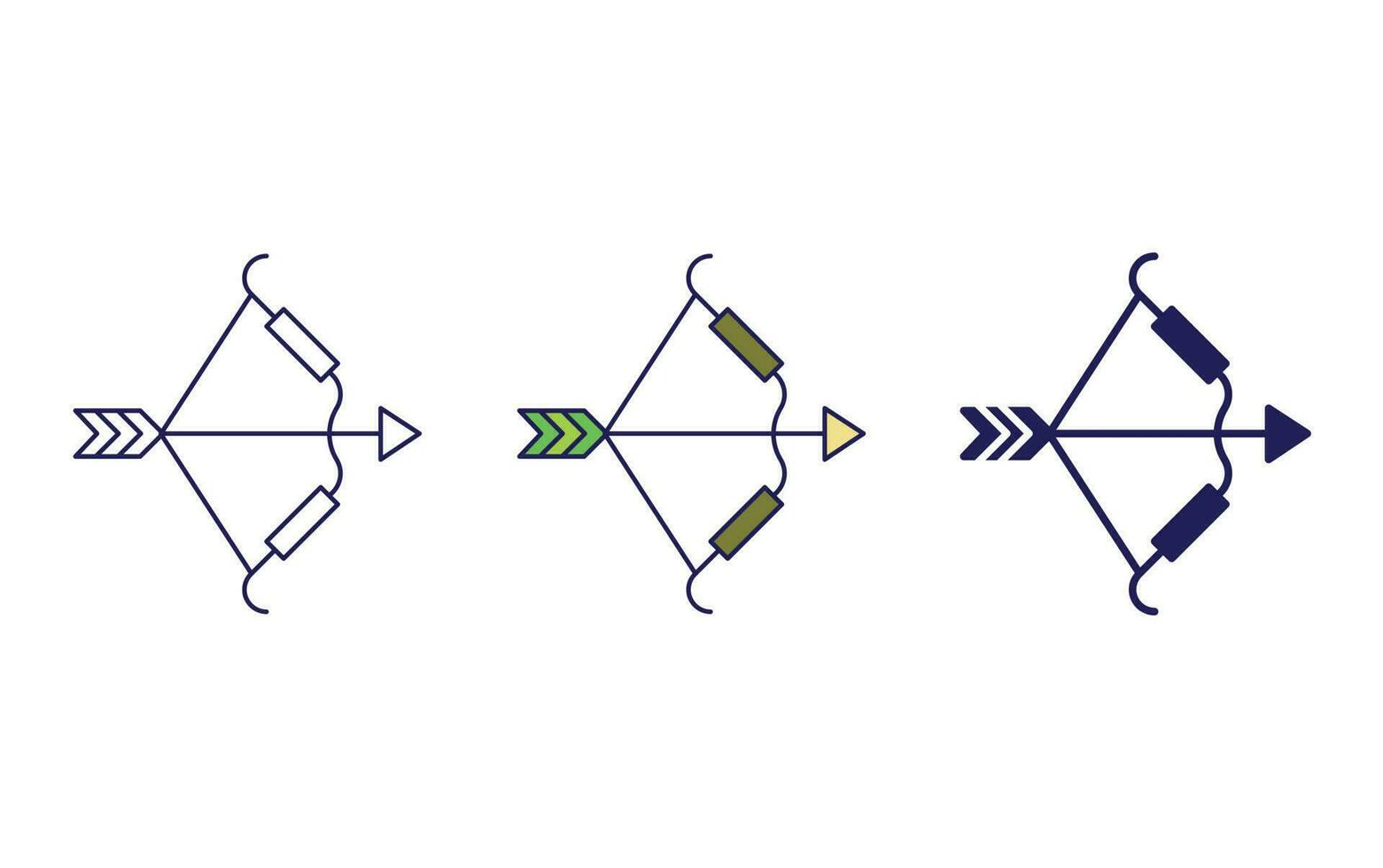 Bow vector icon