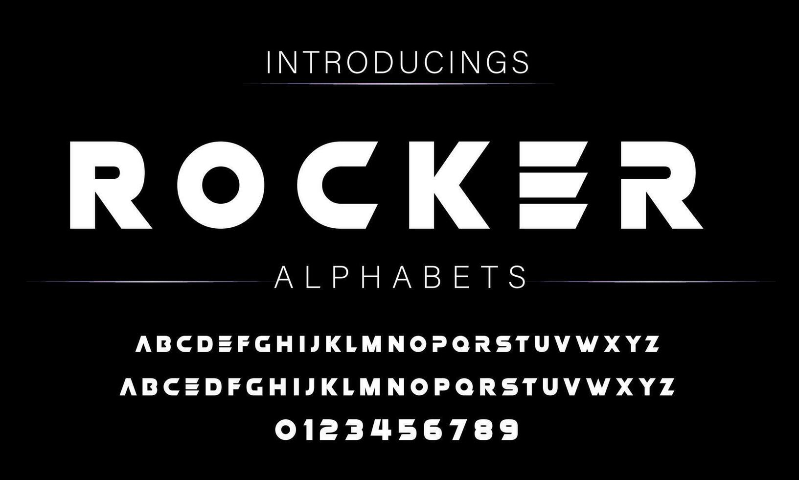 Sports minimal tech font letter set. Luxury vector typeface for company. Modern gaming fonts logo design.