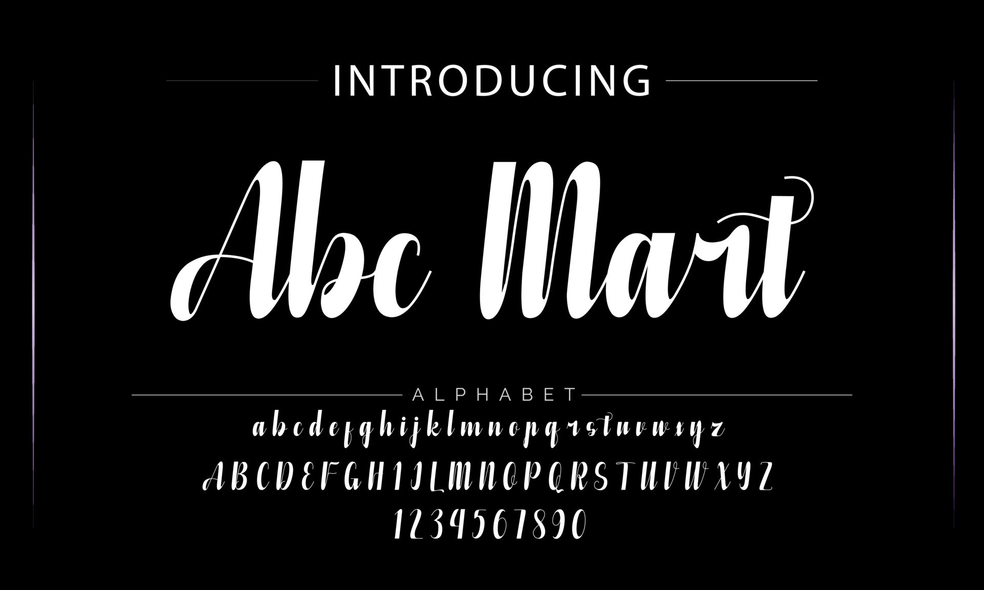 Luxury alphabet letters font. Typography elegant wedding classic