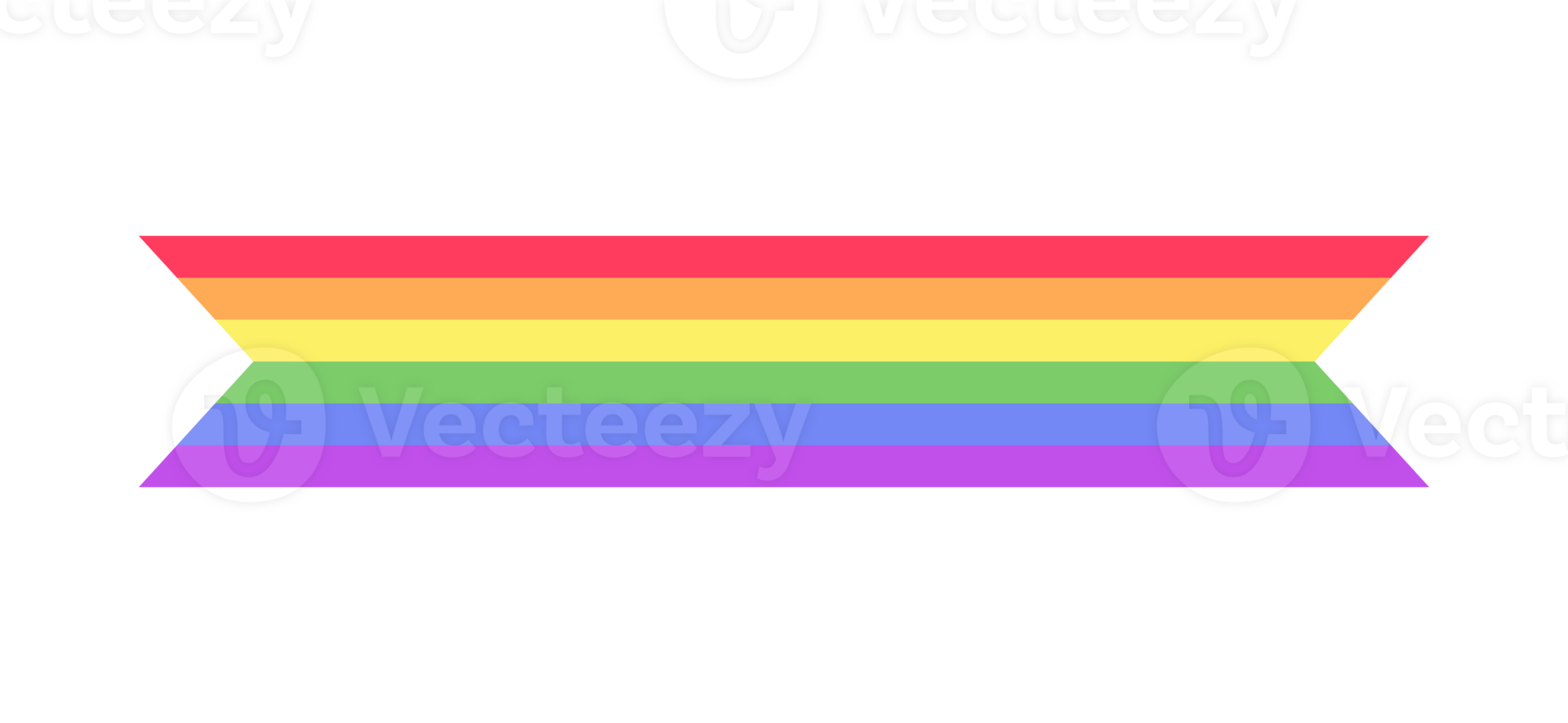 70 Pride Month Rainbow Ribbon Flag Graphic by bangkidtete · Creative Fabrica