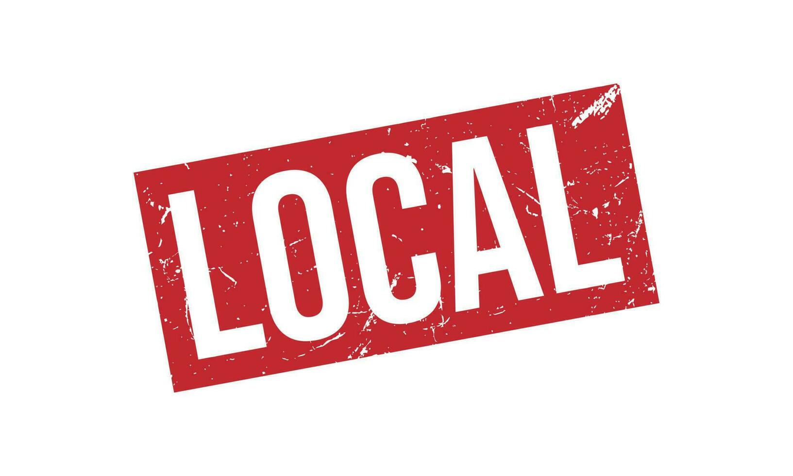 Local Rubber Stamp Seal Vector