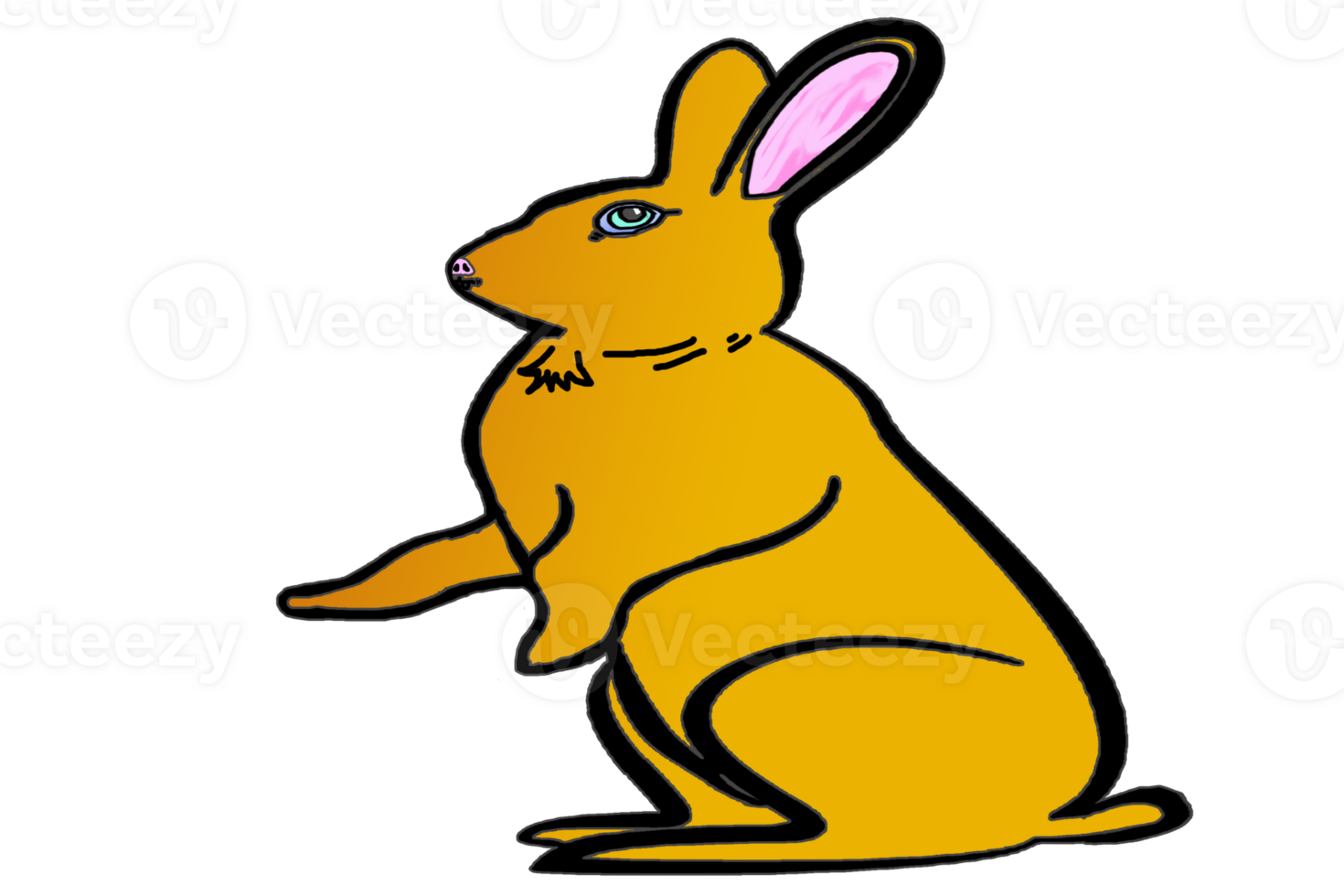 Icon cute bunny rabbit png