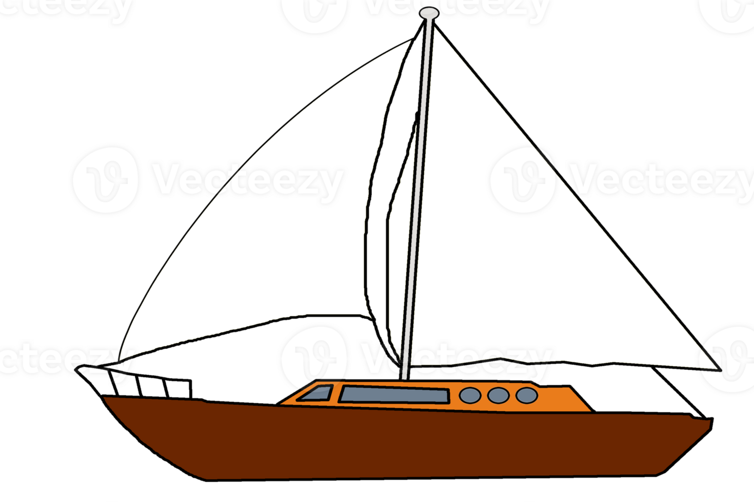icon sailing ocean transportation png