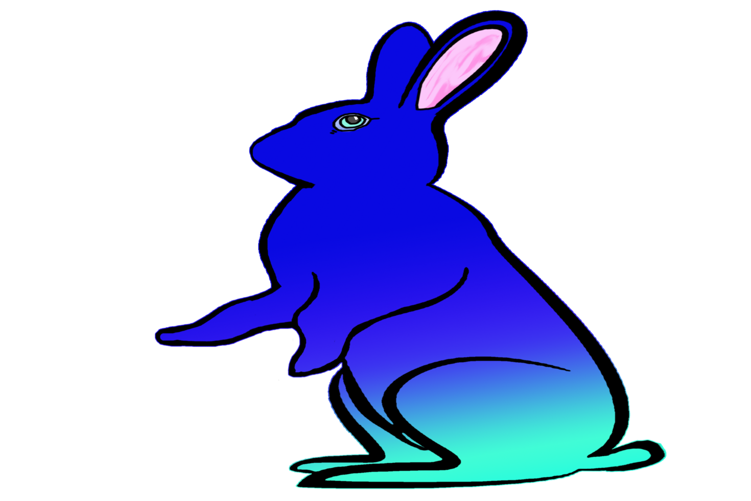 Icon cute bunny rabbit png