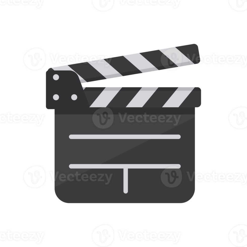 movie slate for the beginning of the show. Applause of film director to start filming drama png