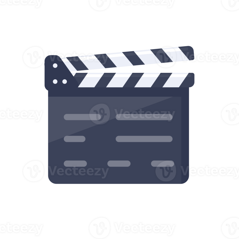 movie slate for the beginning of the show. Applause of film director to start filming drama png