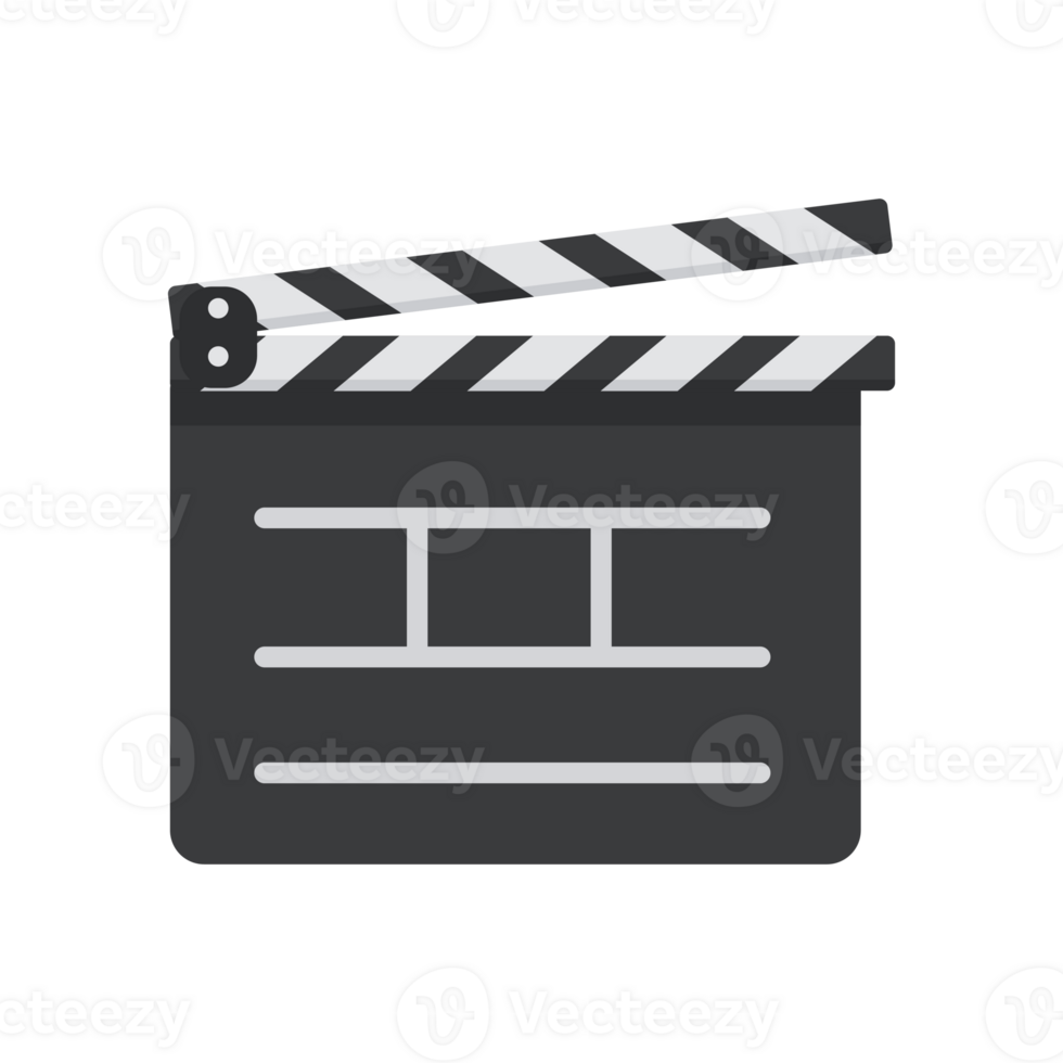 movie slate for the beginning of the show. Applause of film director to start filming drama png