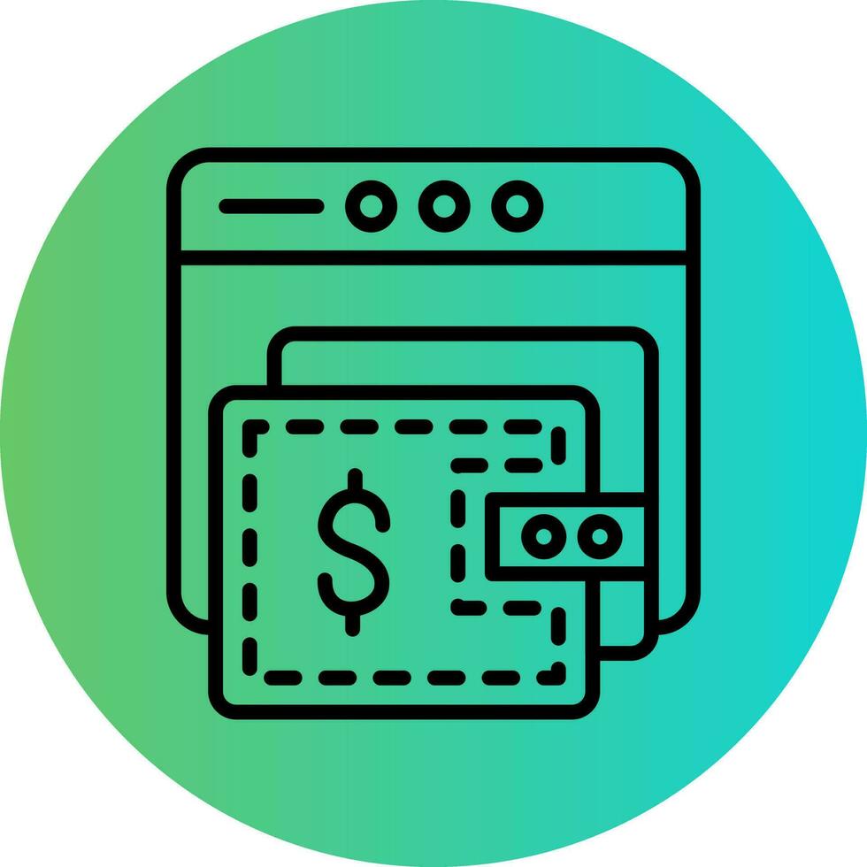 Ewallet Vector Icon Design
