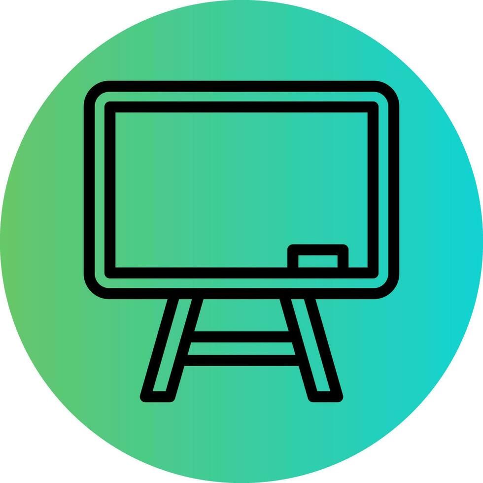 Whiteboard Vector Icon Design