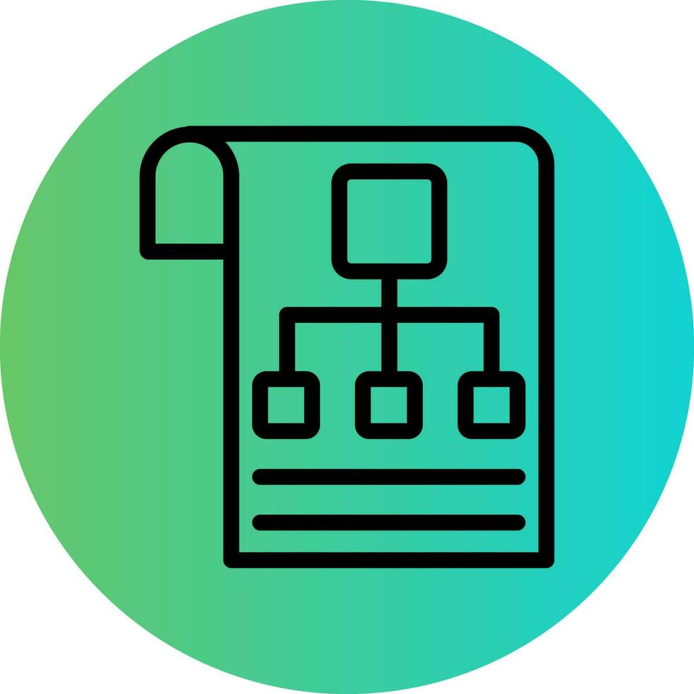 Planning Vector Icon Design