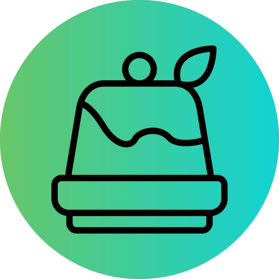 Flan Vector Icon Design