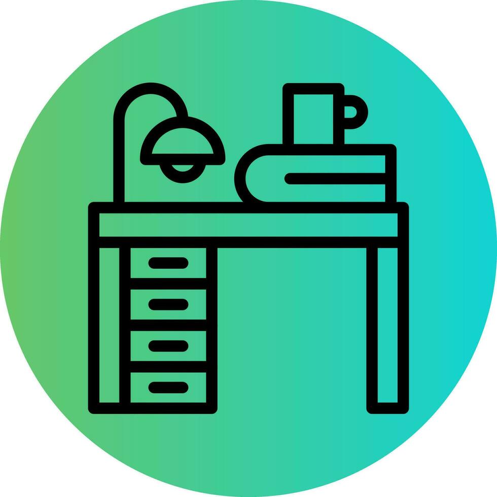 Desk Vector Icon Design
