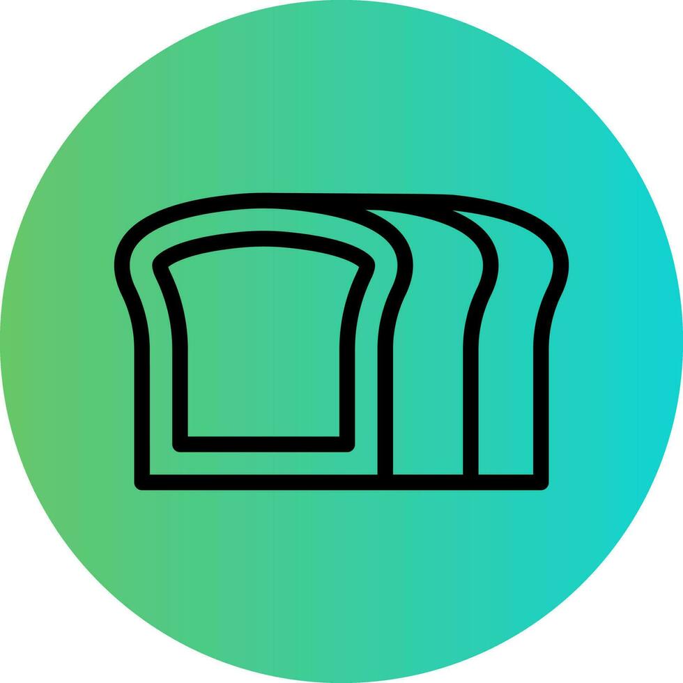 Bread Vector Icon Design