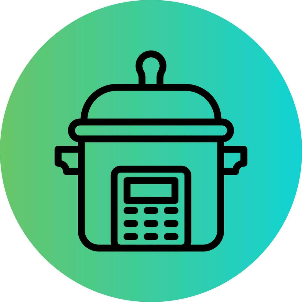 Cooker Vector Icon Design