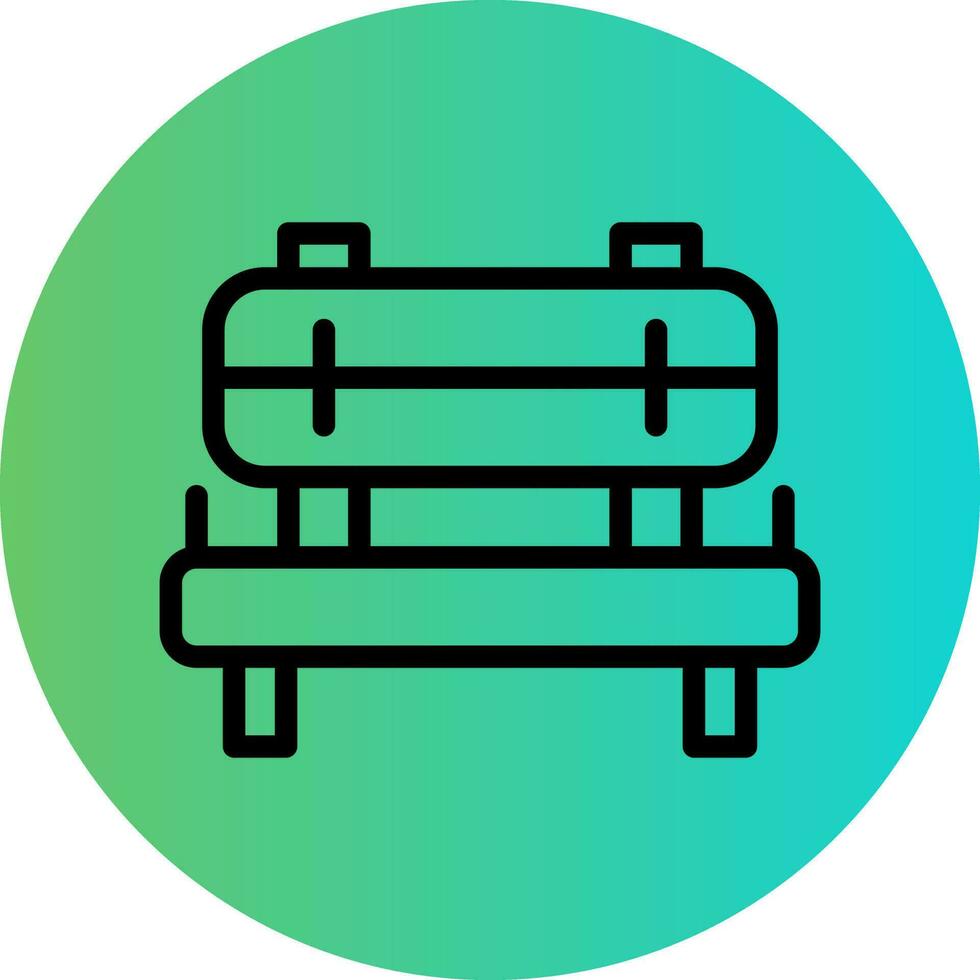 Bench Vector Icon Design