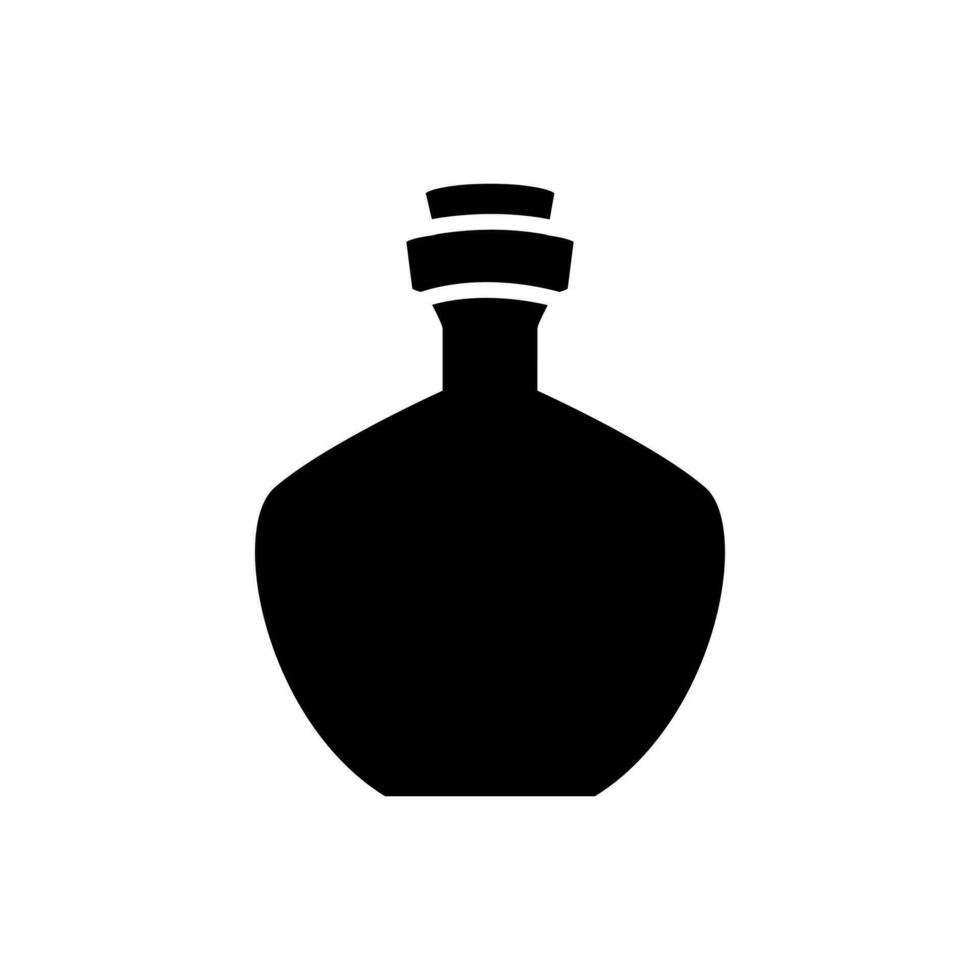 Bottle icon vector. perfume illustration sign. potion symbol or logo. vector