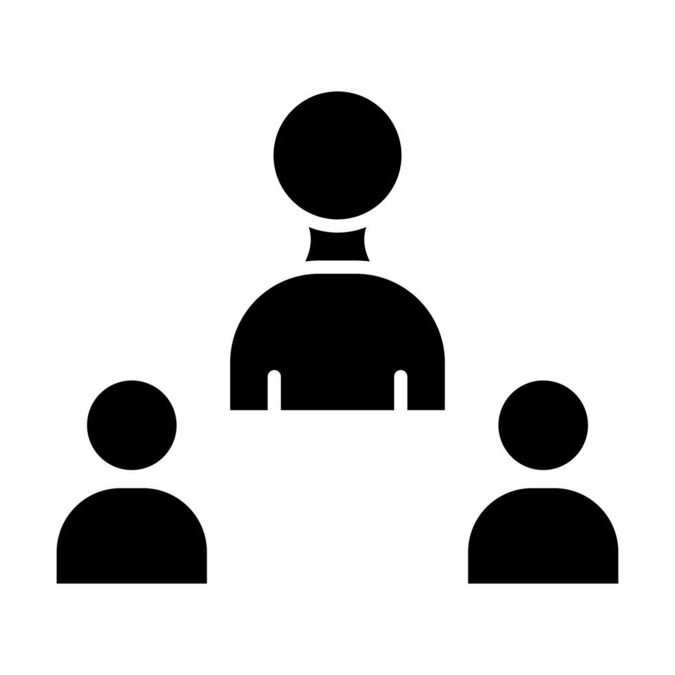 Meeting Icon Design vector