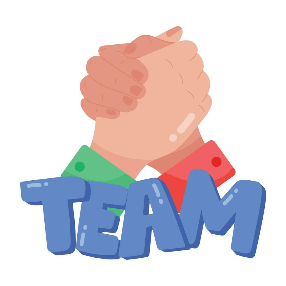 Modern flat sticker of successful goals vector