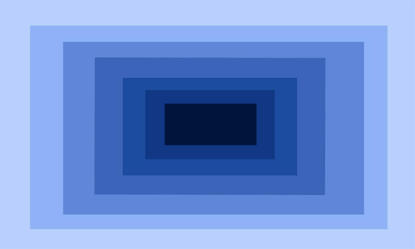 Illustration of the entrance to space time, or another dimension. Time tunnel in blue. Blue gradient vector