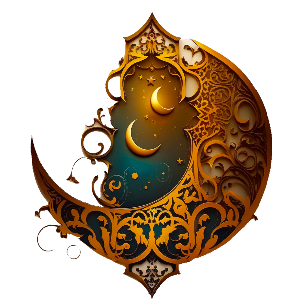 Eid card transparent png