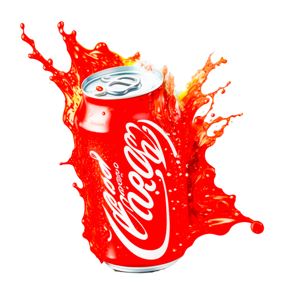 ai generativo coca Coca Cola può png trasparente