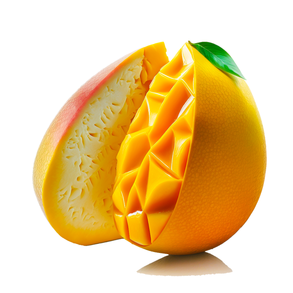 ai generativo mango rebanada ilustración png