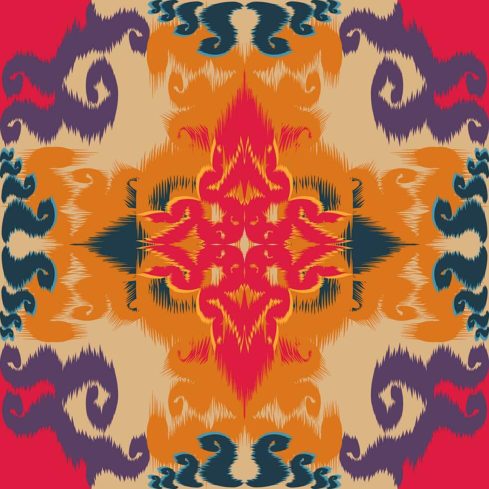 Indigenous pattern design, abstract, from geometric shapes, Asian style, used for background, home decoration, wallpaper. vector