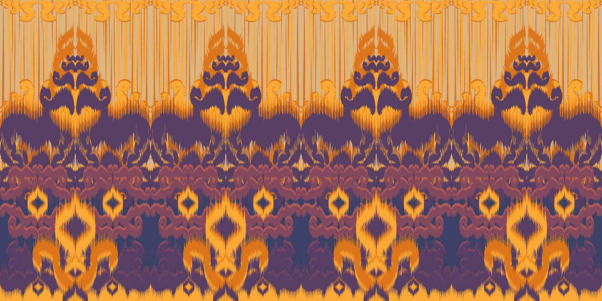 Indigenous pattern design, abstract, from geometric shapes, Asian style, used for background, home decoration, wallpaper. vector