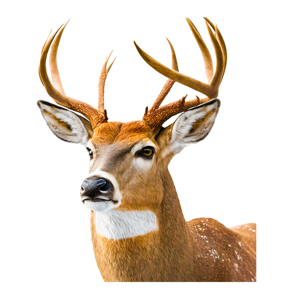 AI generative deer PNG transparent