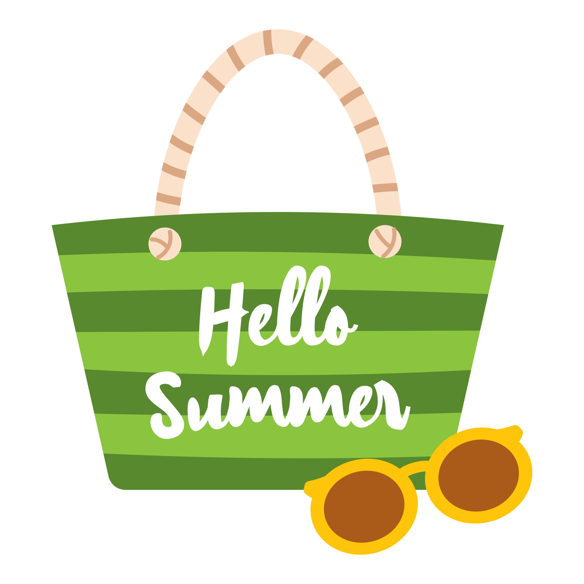 Hello summer deals beach bag