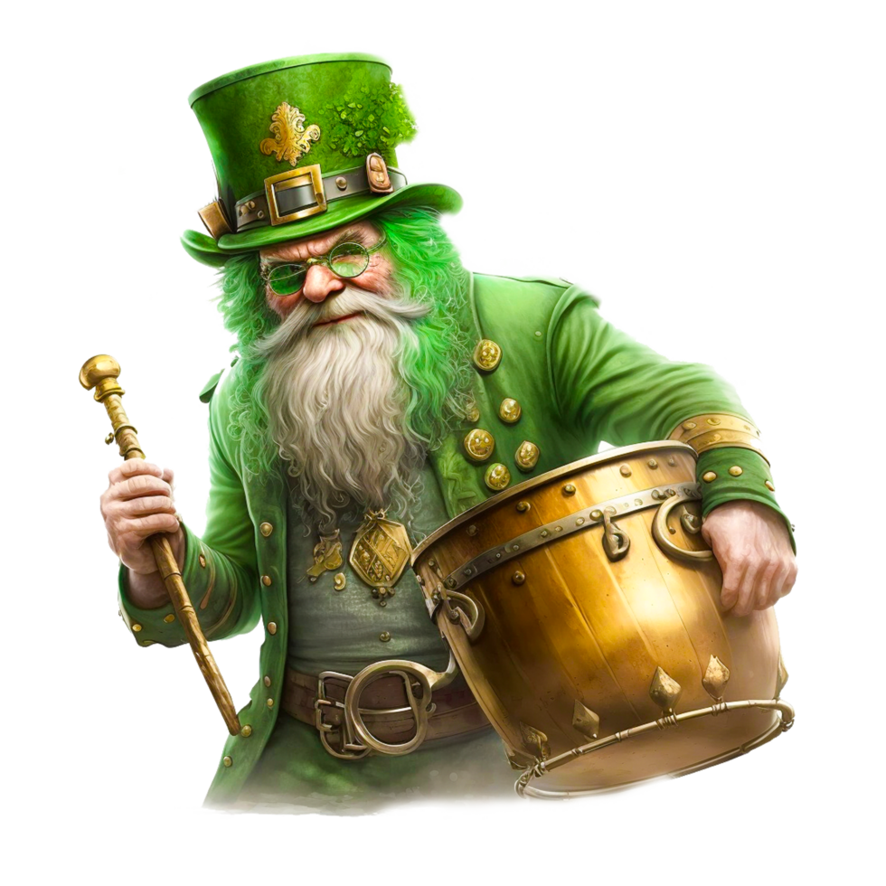 ai generativ st patrick dag fri illustration ikon png