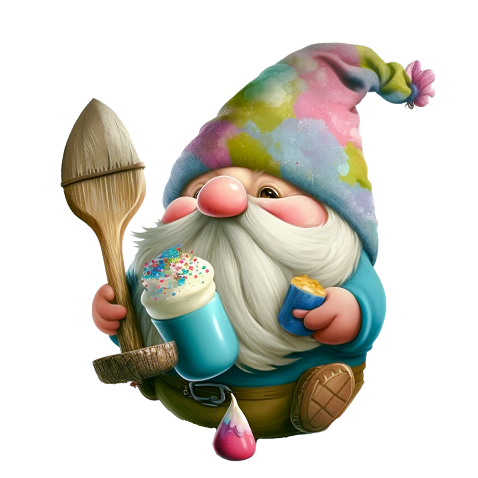 ai génératif gnome gratuit illustration png