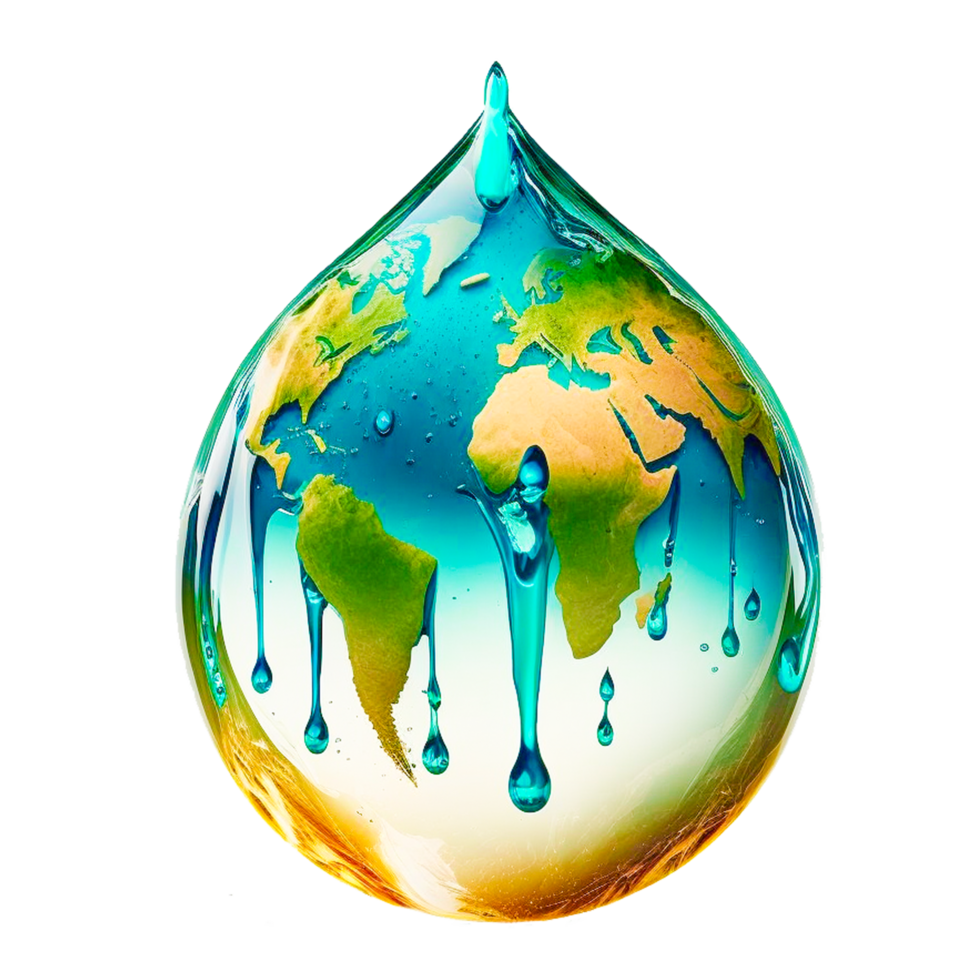Global warming 3d concept png