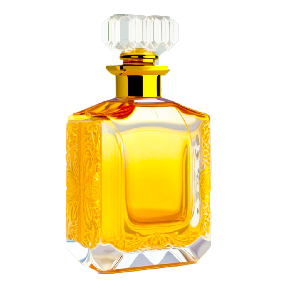 glass perfume bottle illustration png