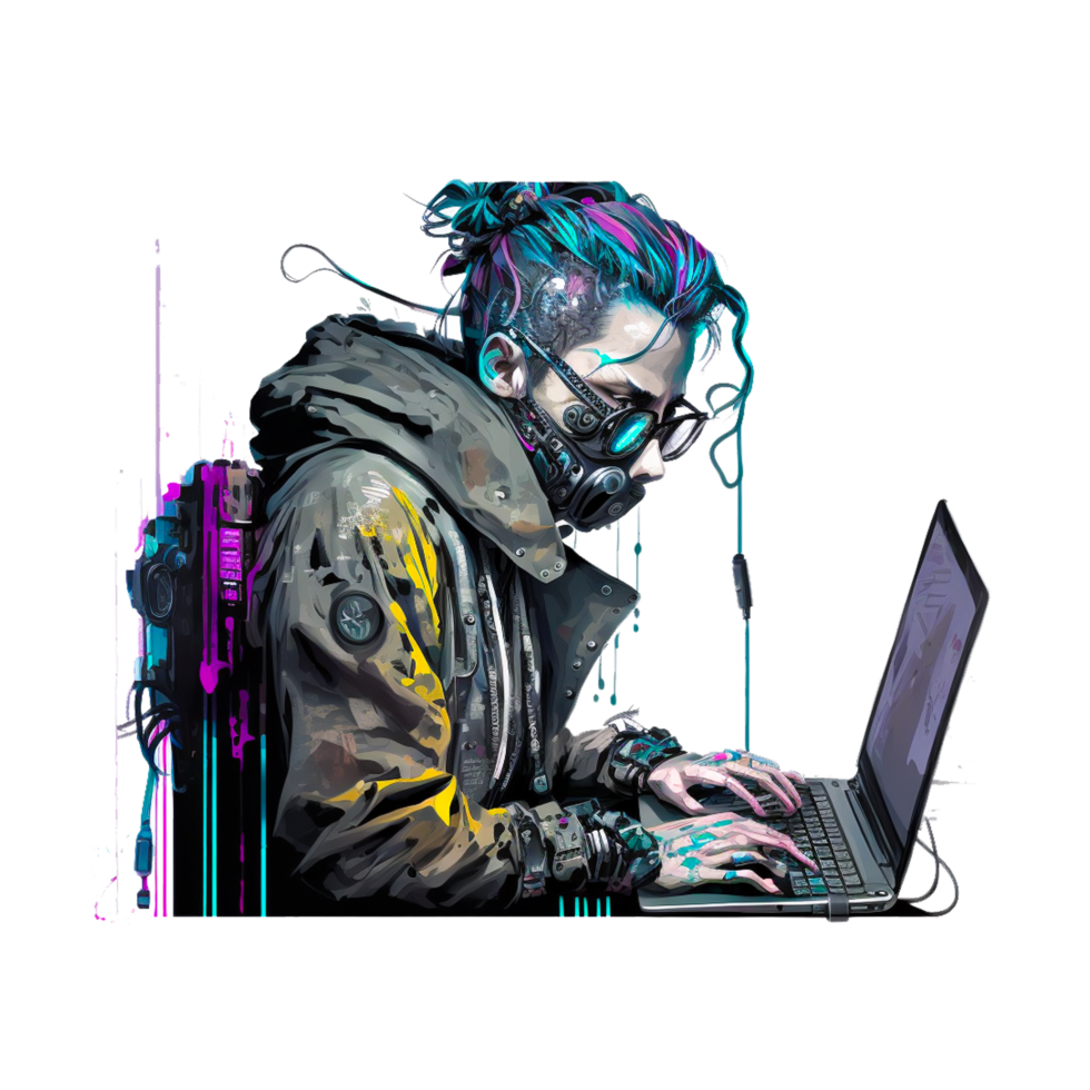 cartoon hacker free illustration png