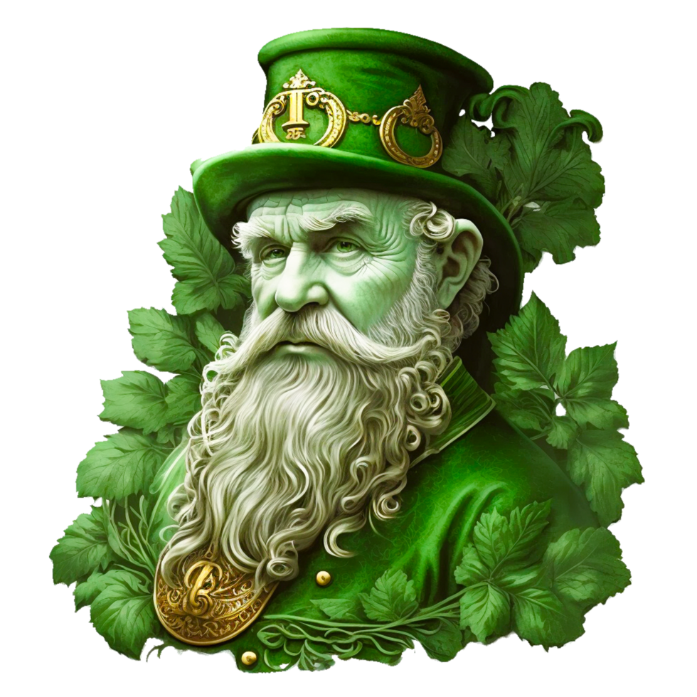 ai generativ st Patricks dag png transparent