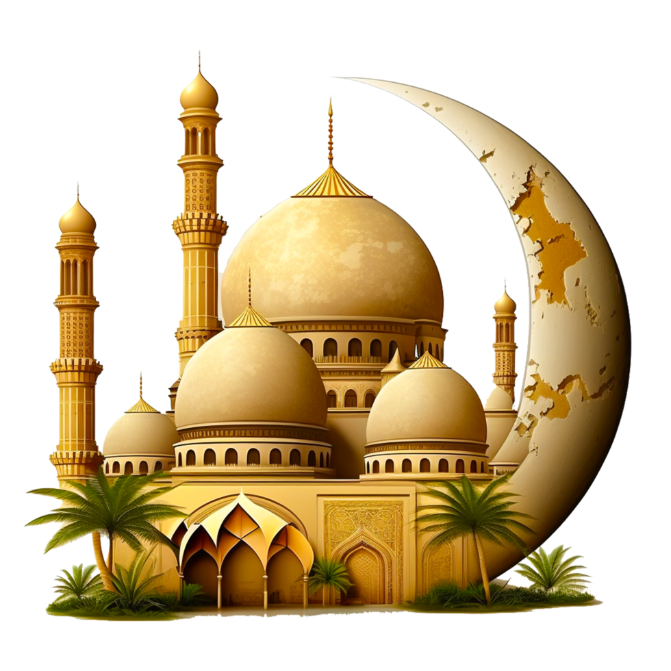 Islamic Mosque Illustration png