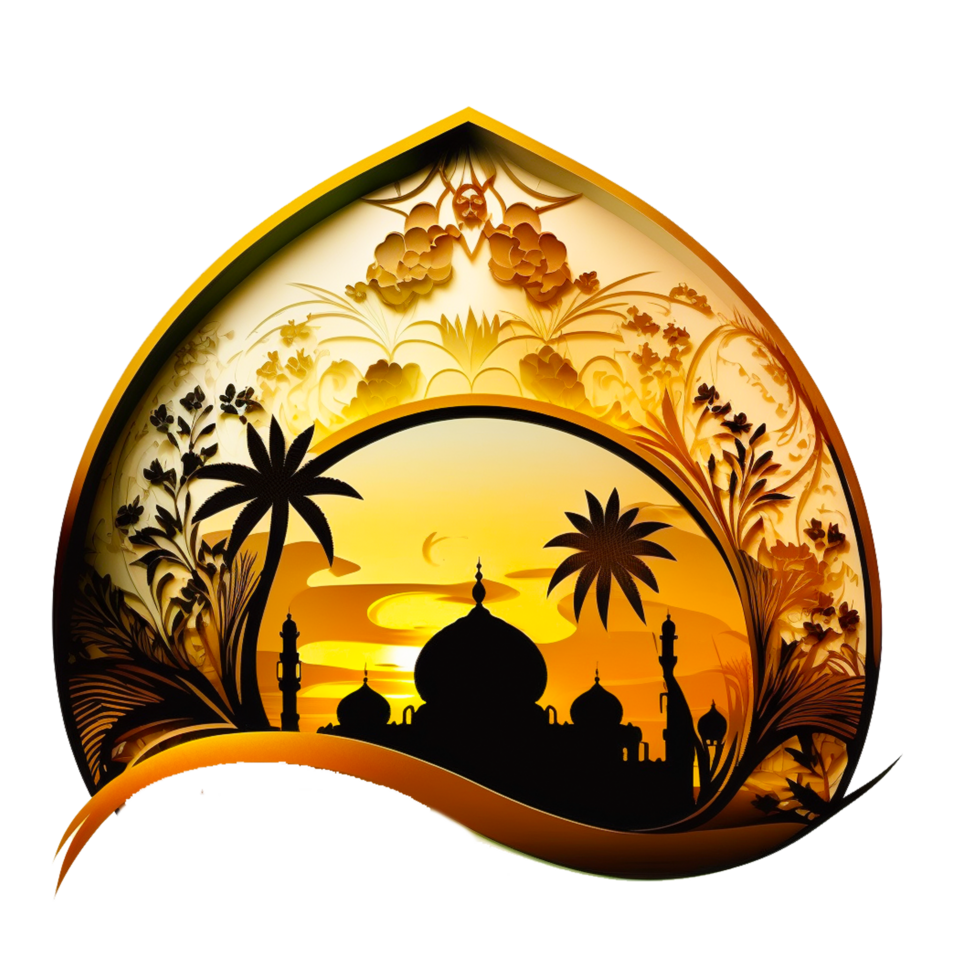 holy month of ramadan celebration illustration png