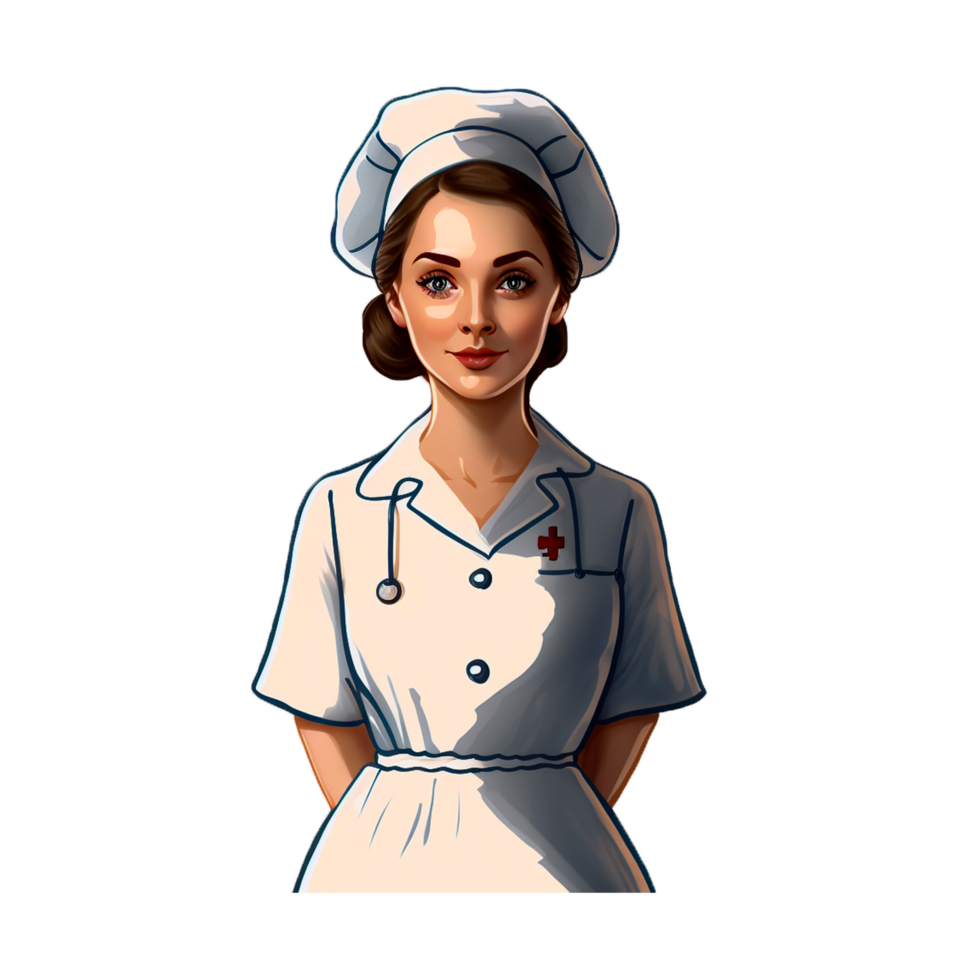 happy nurse day illustration png