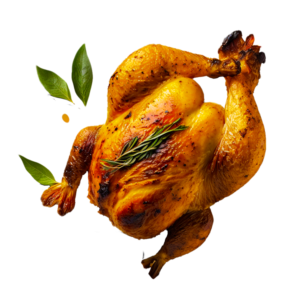 roasted whole chicken png