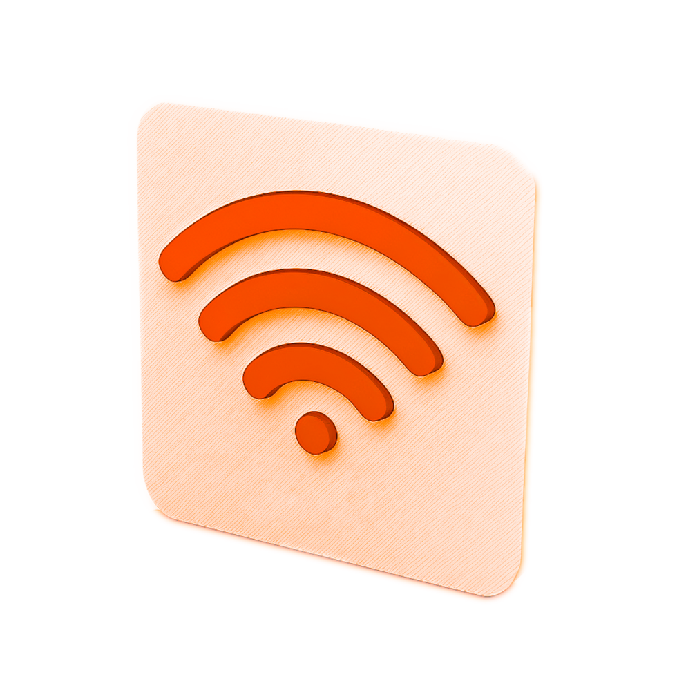 Wifi icon wireless internet sign illustration png