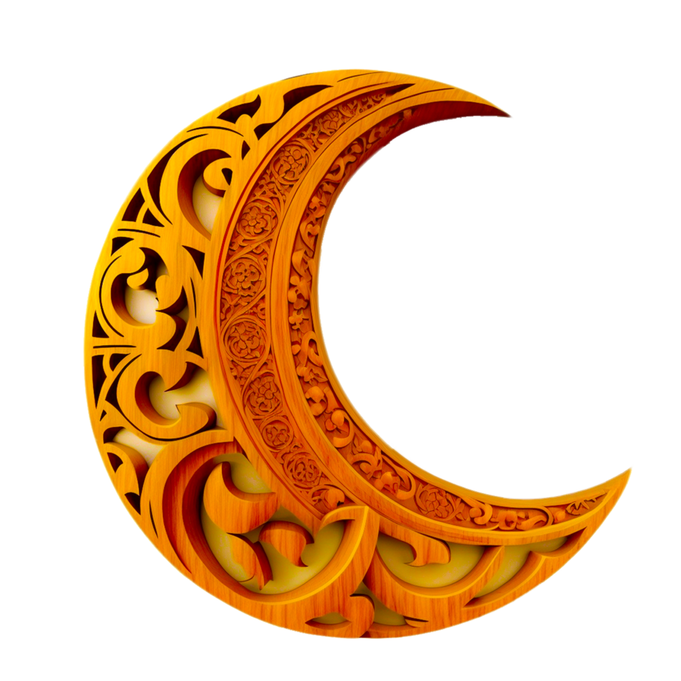 Ramadan Kareem Eid Mubarak moon png