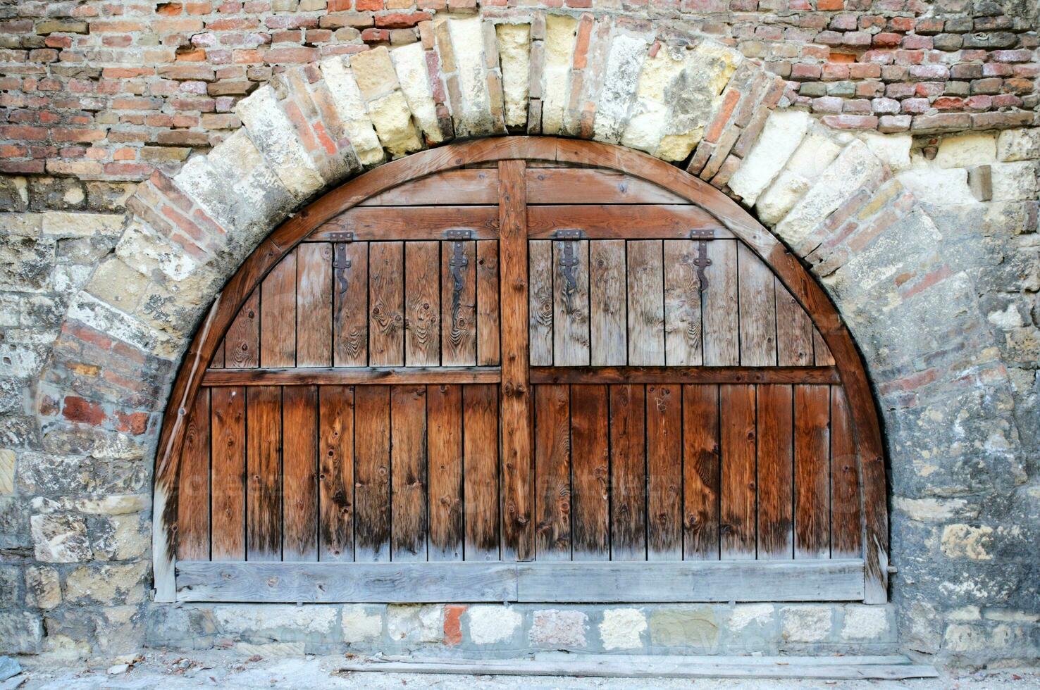 fondo de puerta vieja foto