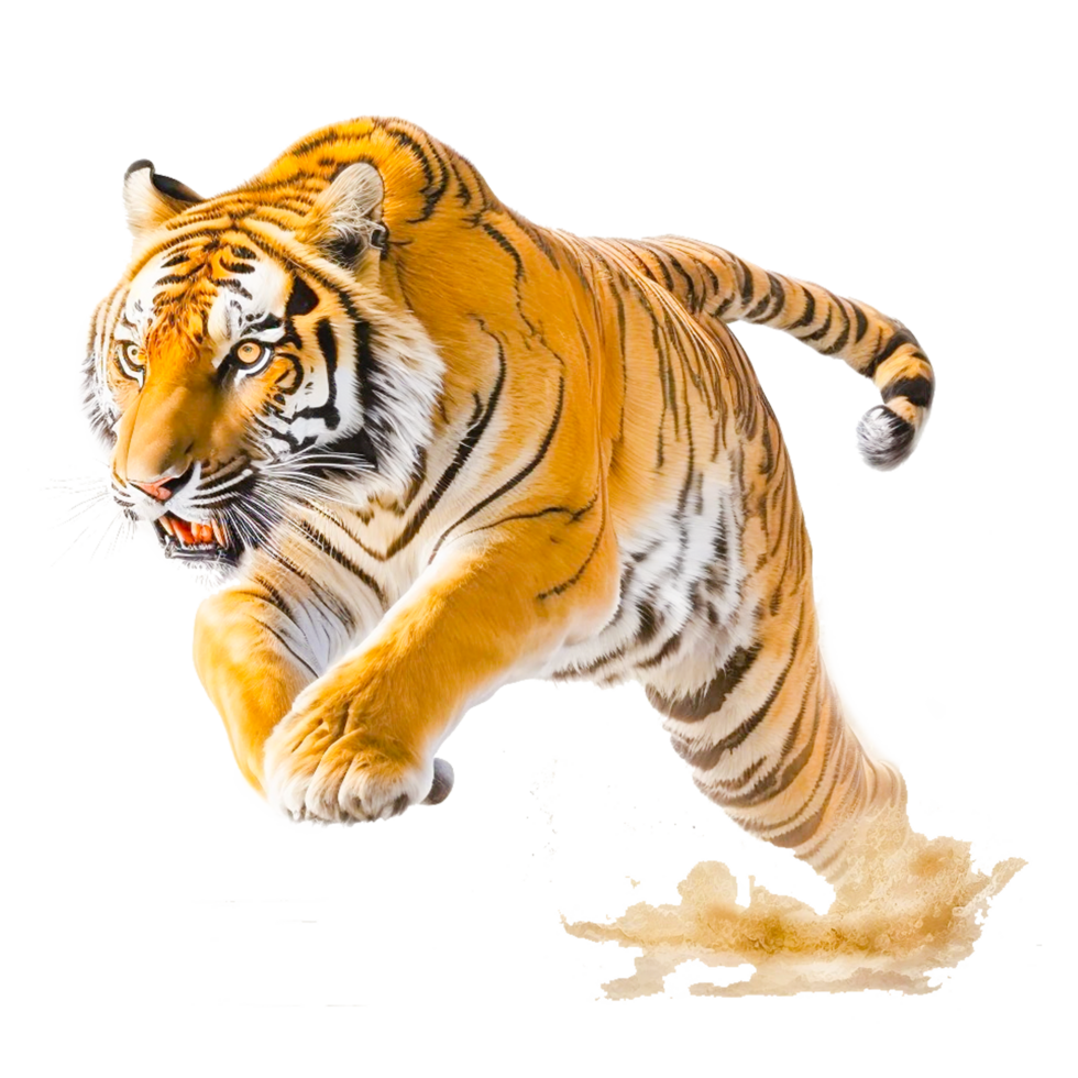 Flying tiger transparent png