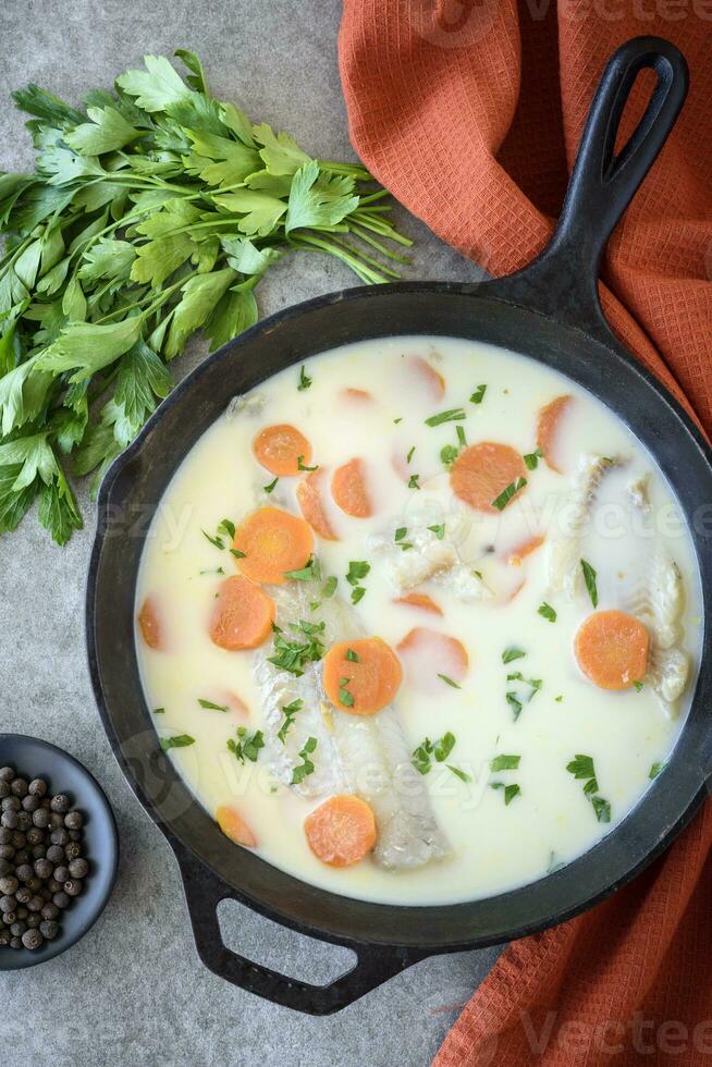 Low calories fish dish 23338996 Stock Photo at Vecteezy