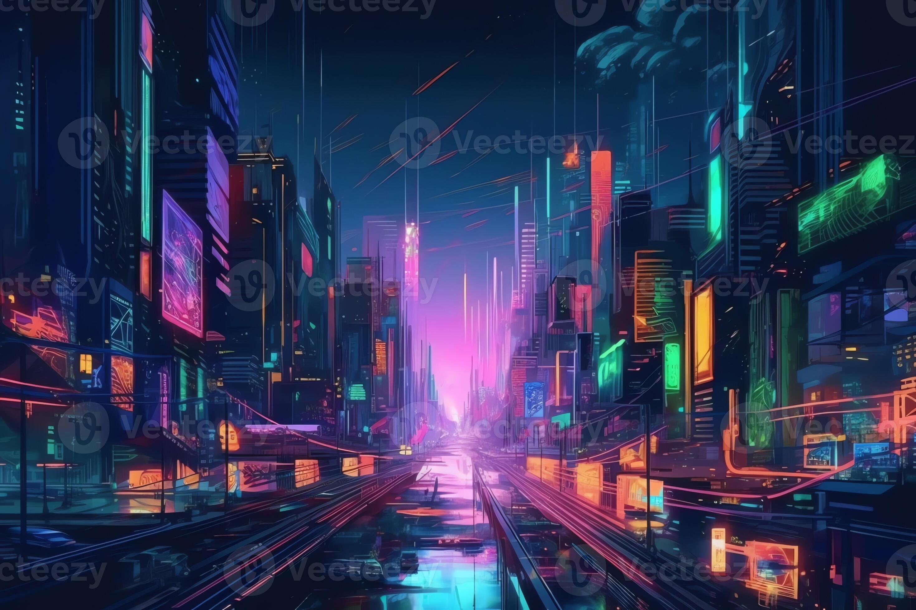 Cyberpunk City Phone Wallpapers - Wallpaper Cave