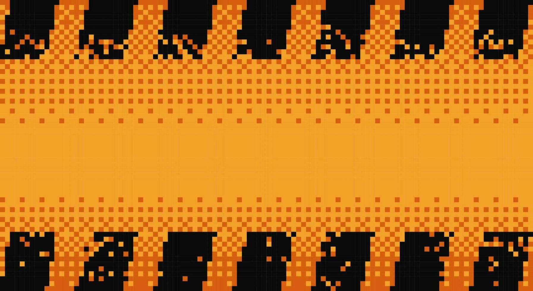construction background in pixel art style vector