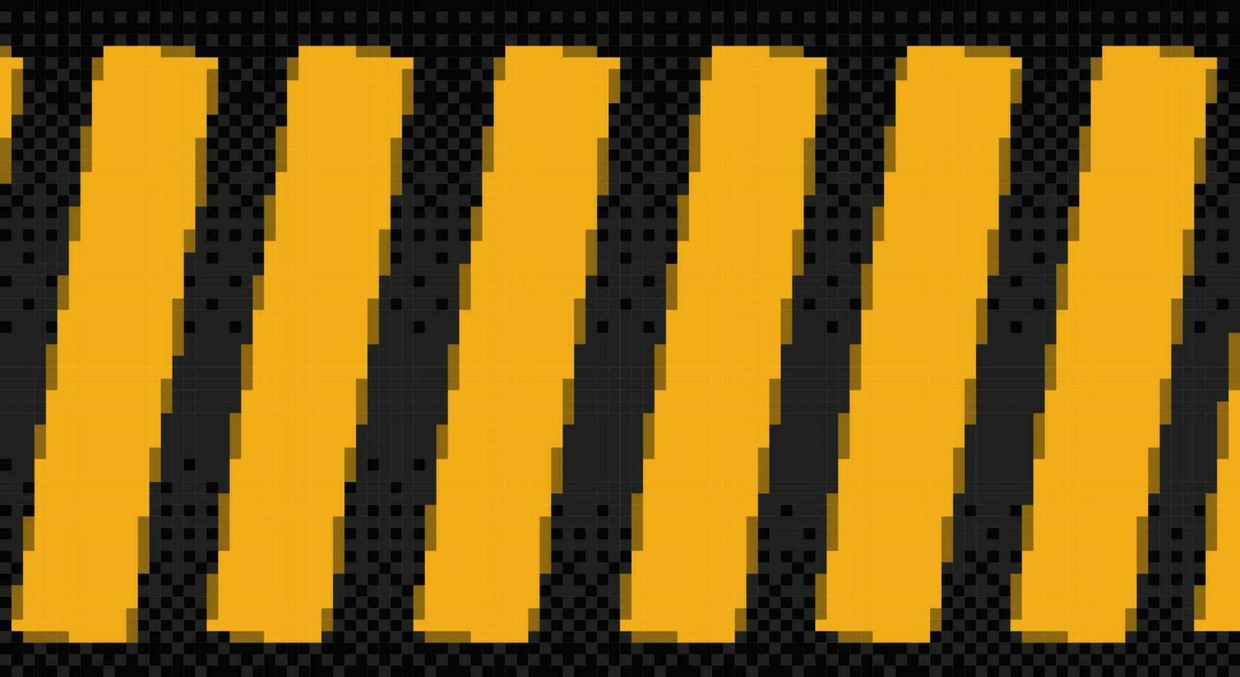 orange strip black background vector