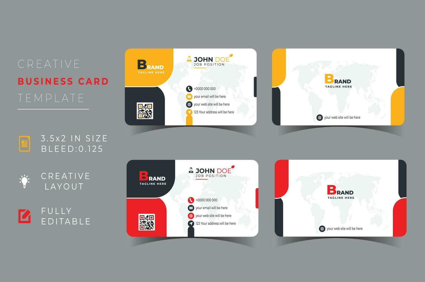 corporativo profesional negocio tarjeta modelo diseño. vector