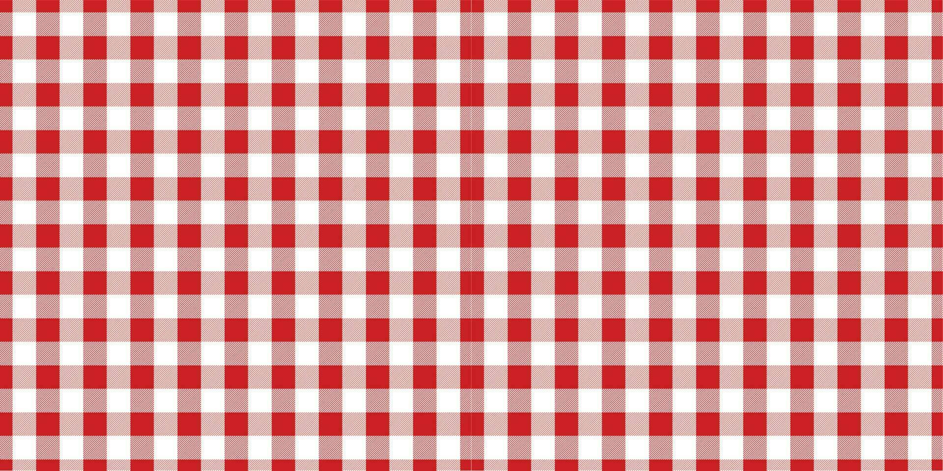 Picnic table cloth vector colored red. Suitable for fabric